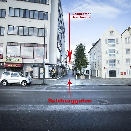 Leilighetshoteller Bjørvika - Sølvberggata 17 Stavanger